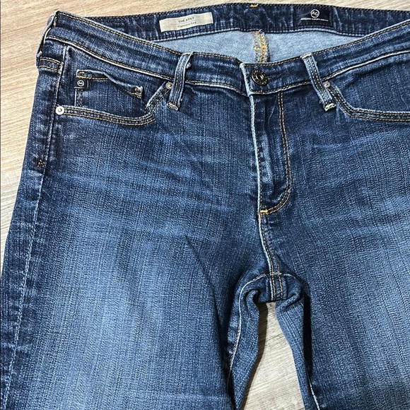 Ag Adriano Goldschmied Blue Skinny Jeans Faded Style - Picture 4 of 9